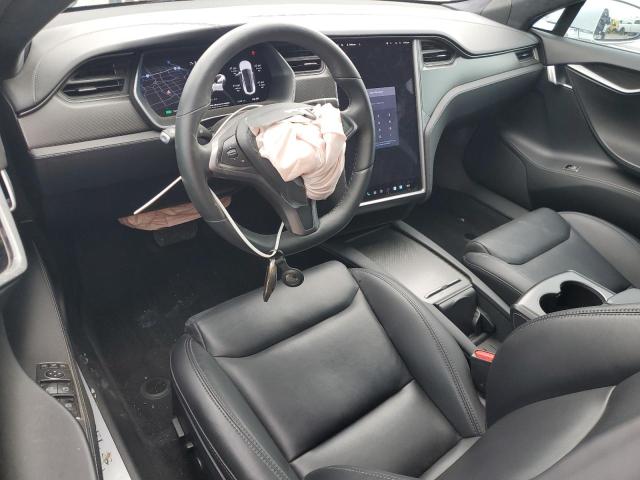 5YJSA1E22LF396153 - 2020 TESLA MODEL S WHITE photo 8