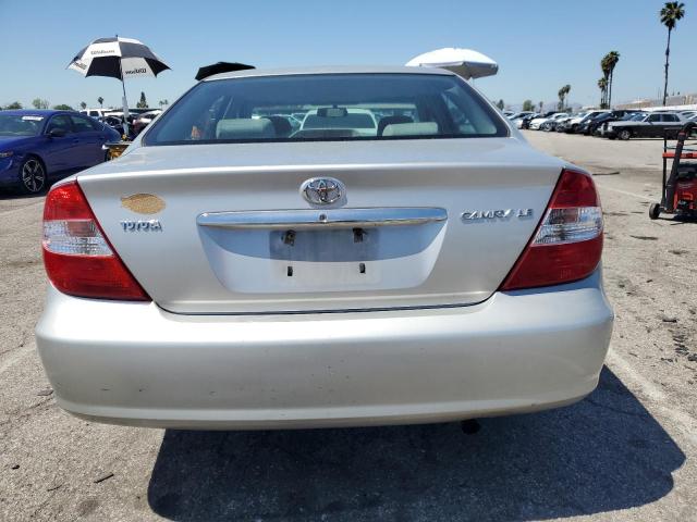 4T1BE32K74U852317 - 2004 TOYOTA CAMRY LE SILVER photo 6