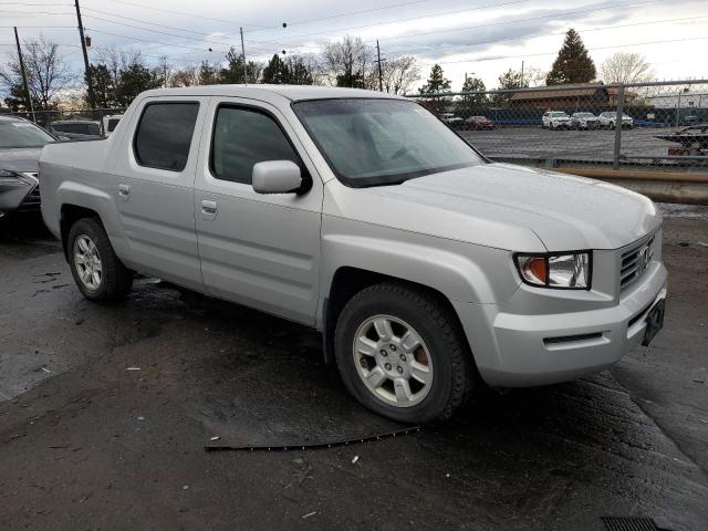 2HJYK16446H540562 - 2006 HONDA RIDGELINE RTS SILVER photo 4