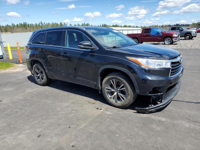5TDJKRFH6GS500218 - 2016 TOYOTA HIGHLANDER XLE Qara foto 4