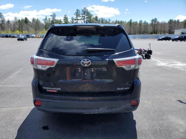 5TDJKRFH6GS500218 - 2016 TOYOTA HIGHLANDER XLE Qara foto 6