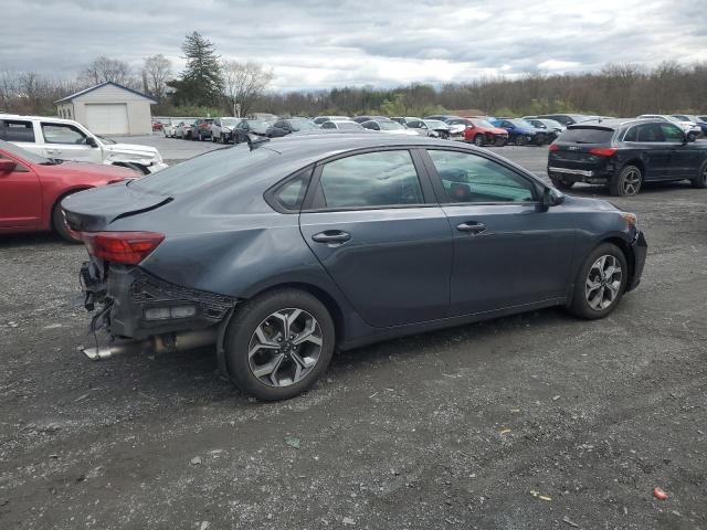 3KPF24AD7ME302296 - 2021 KIA FORTE FE CHARCOAL photo 3