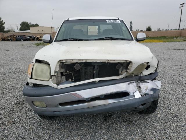 5TBRT3418YS024647 - 2000 TOYOTA TUNDRA ACCESS CAB თეთრი ფოტო 5
