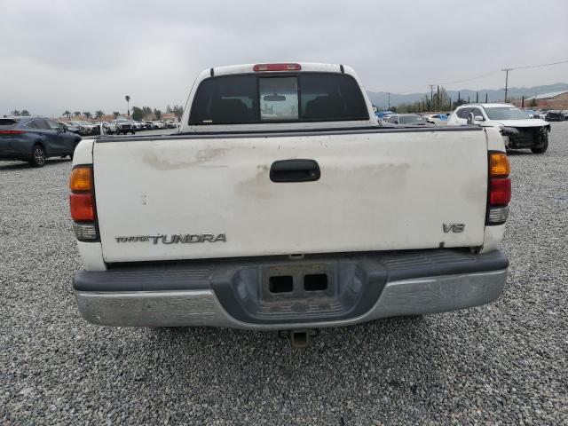 5TBRT3418YS024647 - 2000 TOYOTA TUNDRA ACCESS CAB თეთრი ფოტო 6