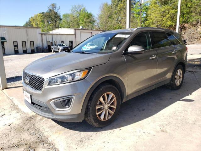 5XYPG4A37HG283349 - 2017 KIA SORENTO LX GRAY photo 1