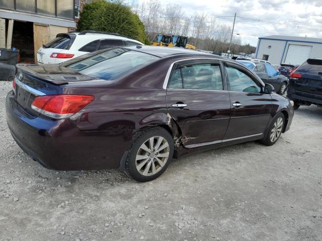 4T1BK3DB9BU383332 - 2011 TOYOTA AVALON BASE 栗色 照片 3