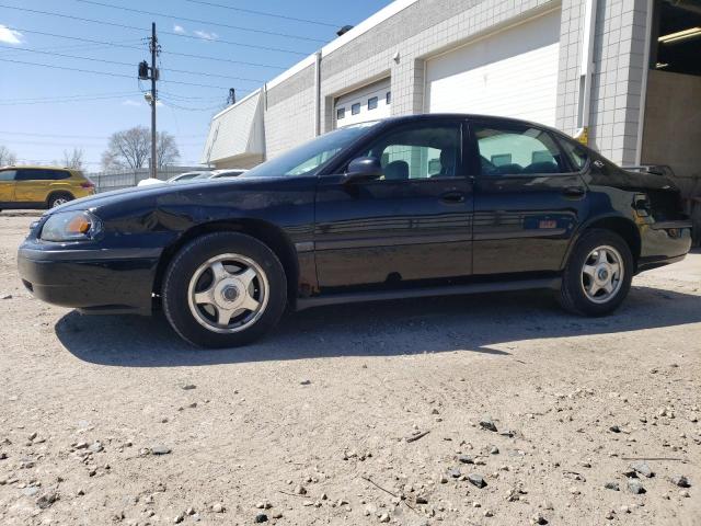 2G1WF52E249243294 - 2004 CHEVROLET IMPALA BLACK photo 1