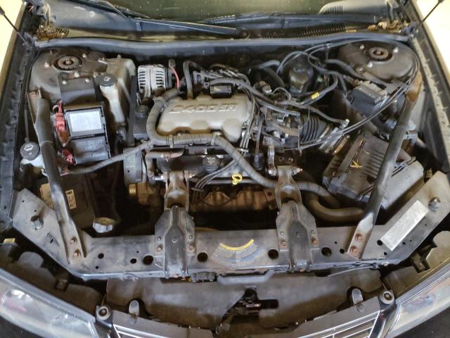 2G1WF52E249243294 - 2004 CHEVROLET IMPALA BLACK photo 11