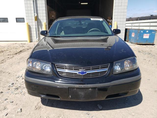 2G1WF52E249243294 - 2004 CHEVROLET IMPALA BLACK photo 5