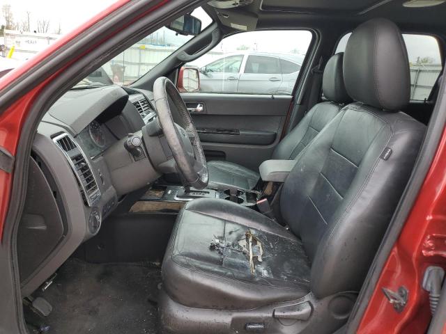 1FMCU9EG3CKA37141 - 2012 FORD ESCAPE LIMITED RED photo 7