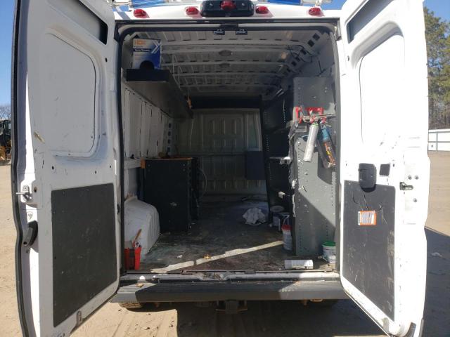 3C6TRVDG8JE111354 - 2018 RAM PROMASTER 2500 HIGH WHITE photo 10