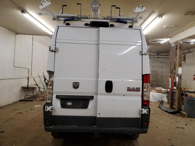 3C6TRVDG8JE111354 - 2018 RAM PROMASTER 2500 HIGH WHITE photo 6