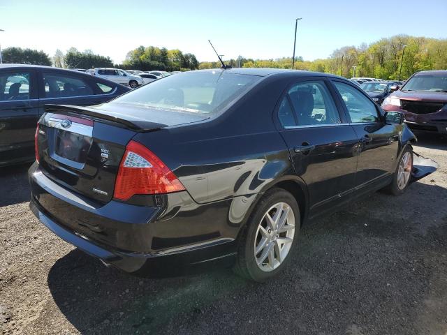 3FAHP0CG9CR297934 - 2012 FORD FUSION SEL BLACK photo 3