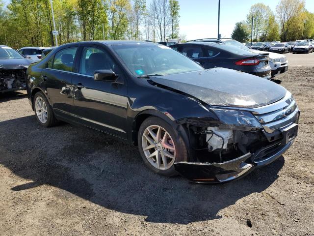 3FAHP0CG9CR297934 - 2012 FORD FUSION SEL BLACK photo 4