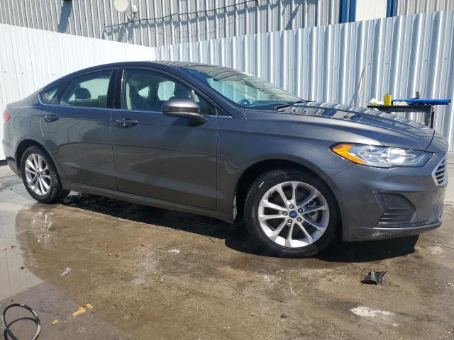 3FA6P0HD3LR160512 - 2020 FORD FUSION SE GRAY photo 4