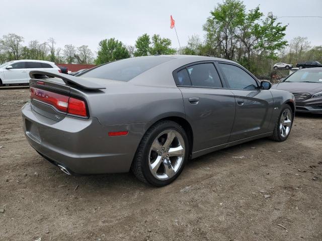 2B3CL5CT7BH567779 - 2011 DODGE CHARGER R/T GRAY photo 3