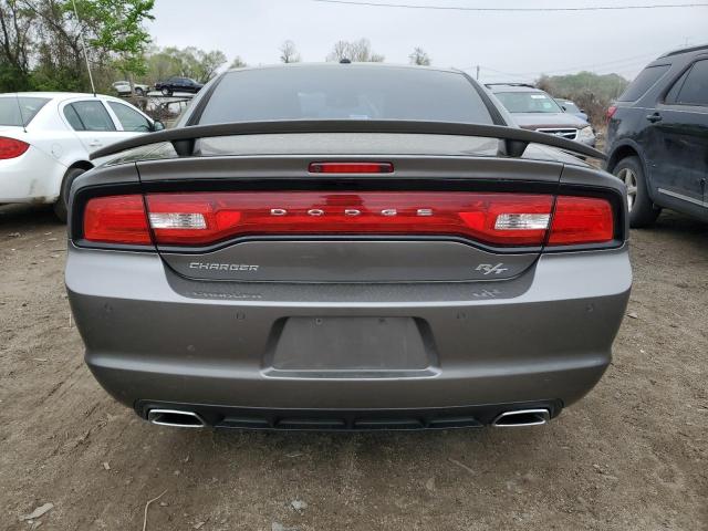 2B3CL5CT7BH567779 - 2011 DODGE CHARGER R/T GRAY photo 6