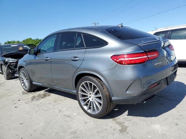 4JGED6EB7JA117038 - 2018 MERCEDES-BENZ GLE COUPE 43 AMG GRAY photo 2