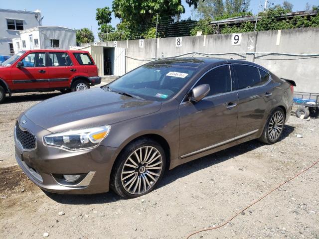 KNALN4D74F5182436 - 2015 KIA CADENZA PREMIUM GRAY photo 1