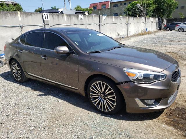 KNALN4D74F5182436 - 2015 KIA CADENZA PREMIUM GRAY photo 4