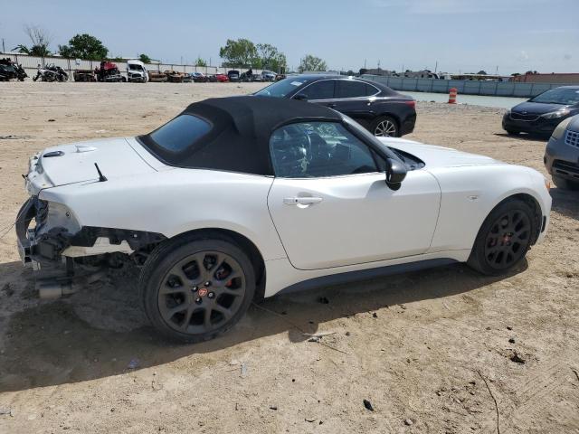 JC1NFAEK0J0136843 - 2018 FIAT 124 SPIDER CLASSICA WHITE photo 3