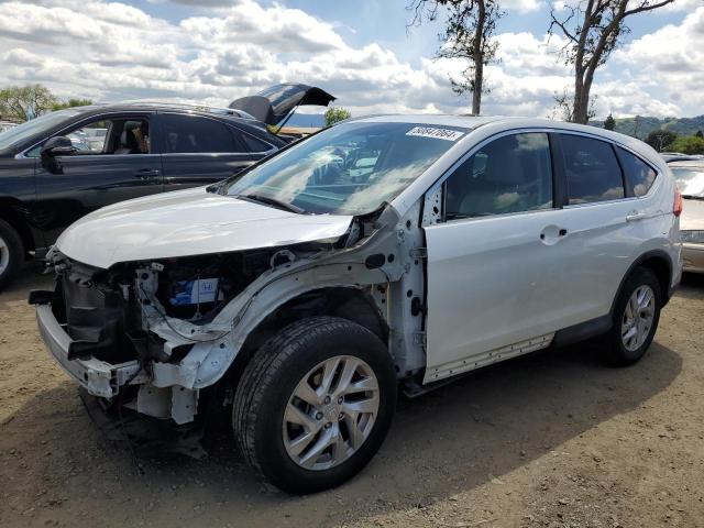 5J6RM4H74FL007121 - 2015 HONDA CR-V EXL WHITE photo 1