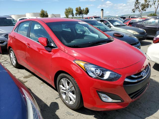 KMHD35LE4DU032053 - 2013 HYUNDAI ELANTRA GT RED photo 4