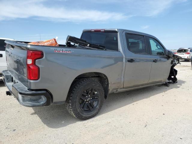 1GCPYFED0MZ277982 - 2021 CHEVROLET SILVERADO K1500 LT TRAIL BOSS GRAY photo 3