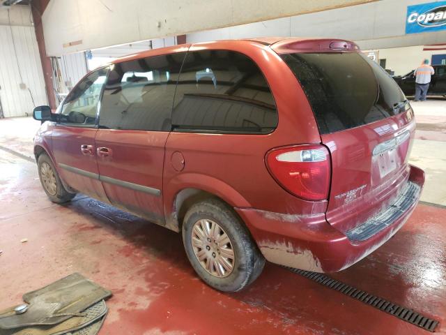 1A4GJ45RX7B200029 - 2007 CHRYSLER TOWN & COU LX RED photo 2