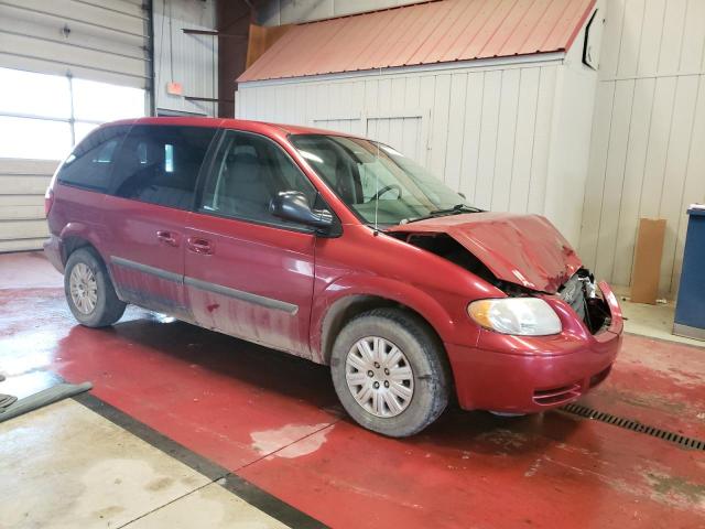 1A4GJ45RX7B200029 - 2007 CHRYSLER TOWN & COU LX RED photo 4