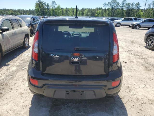 KNDJT2A56D7507516 - 2013 KIA SOUL BLACK photo 6