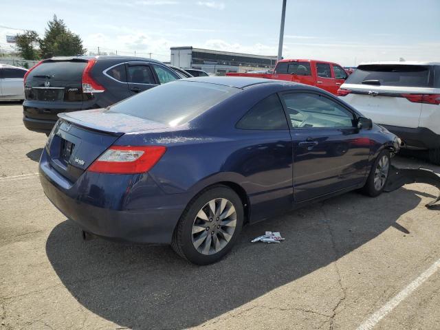 2HGFG12879H529972 - 2009 HONDA CIVIC EX BLUE photo 3