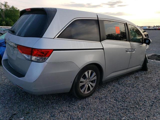 5FNRL5H61FB095991 - 2015 HONDA ODYSSEY EXL SILVER photo 3