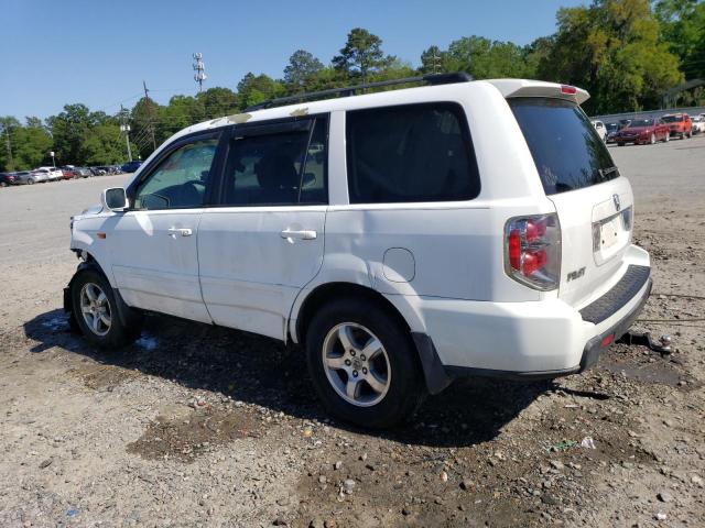 5FNYF28606B026209 - 2006 HONDA PILOT EX WHITE photo 2