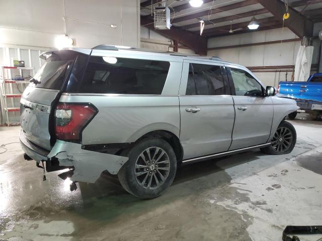 1FMJK1KT0MEA25299 - 2021 FORD EXPEDITION MAX LIMITED SILVER photo 3