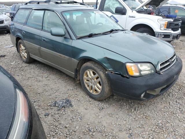 4S3BH686127661401 - 2002 SUBARU OUTBACK OUTBACK LIMITED TEAL photo 4
