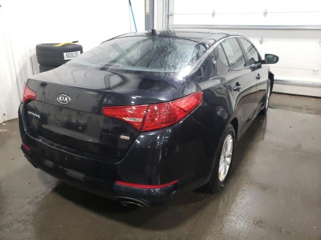 KNAGM4A76B5062950 - 2011 KIA OPTIMA LX BLACK photo 4