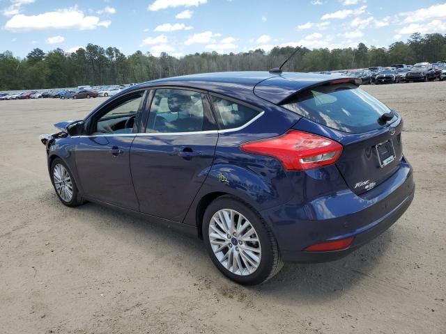 1FADP3N23HL274818 - 2017 FORD FOCUS TITANIUM BLUE photo 2