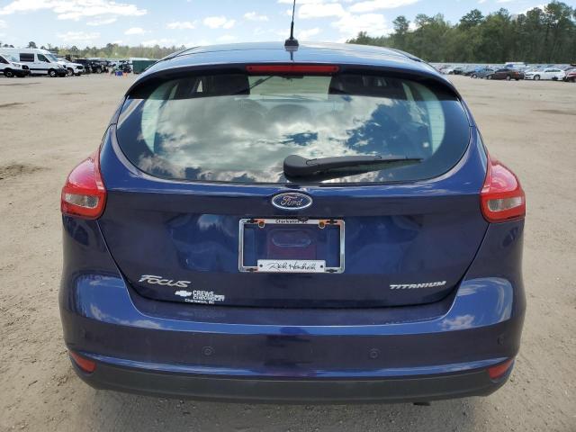 1FADP3N23HL274818 - 2017 FORD FOCUS TITANIUM BLUE photo 6