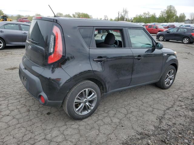 KNDJN2A25E7724461 - 2014 KIA SOUL BLACK photo 3