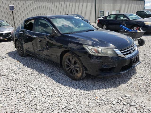 1HGCR2F38DA279599 - 2013 HONDA ACCORD LX BLACK photo 4