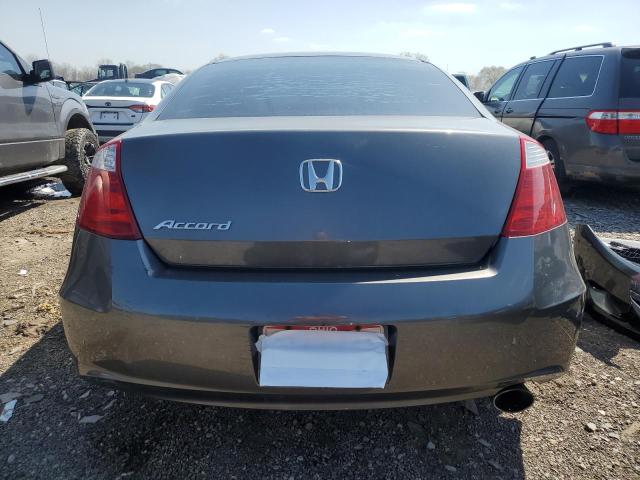 1HGCS12349A013654 - 2009 HONDA ACCORD LX GRAY photo 6