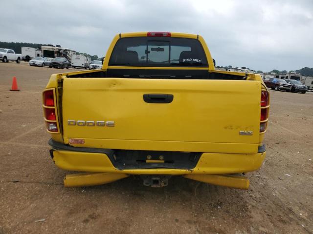 1D7HU16D74J257301 - 2004 DODGE RAM 1500 ST YELLOW photo 6