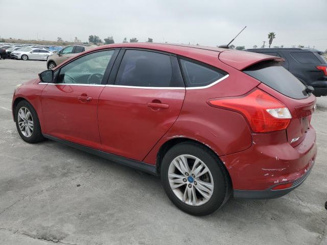 1FAHP3M21CL315507 - 2012 FORD FOCUS SEL RED photo 2