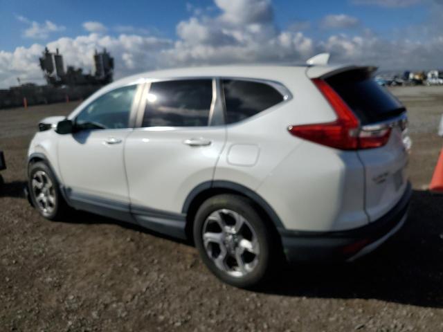 2HKRW1H51HH519276 - 2017 HONDA CR-V EX WHITE photo 2