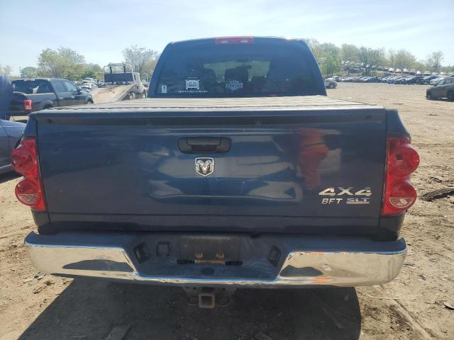 3D7KS19D17G765423 - 2007 DODGE RAM 1500 BLUE photo 6