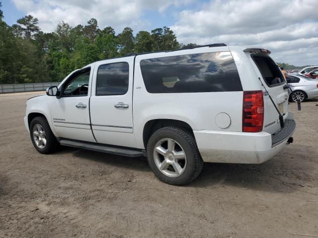 1GNSCKE0XBR353856 - 2011 CHEVROLET SUBURBAN C1500 LTZ WHITE photo 2