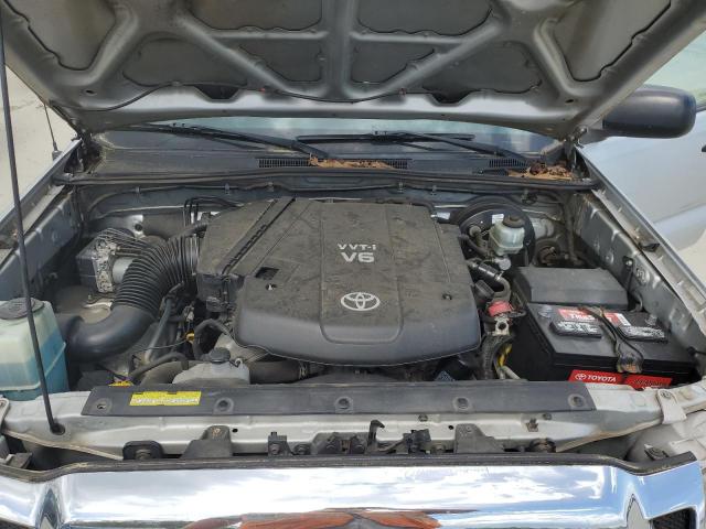 3TMJU62N49M089697 - 2009 TOYOTA TACOMA DOUBLE CAB PRERUNNER SILVER photo 11