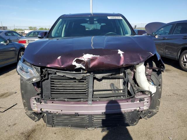 1GNERGKW1JJ100164 - 2018 CHEVROLET TRAVERSE LT PURPLE photo 5