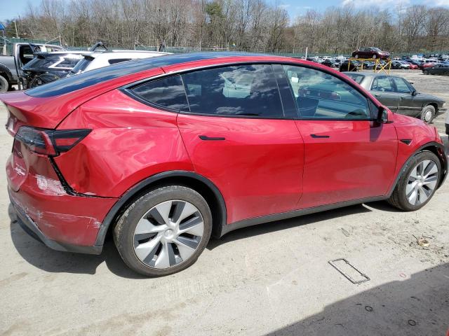 5YJYGDEE6LF014193 - 2020 TESLA MODEL Y RED photo 3